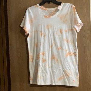 NWT Cute Victoria’s Secret pink tie-dye T-shirt